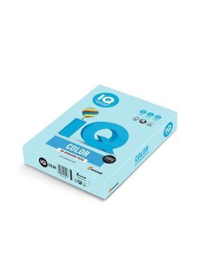 Farebný papier IQ color stredne modrý MB30, A4 160g