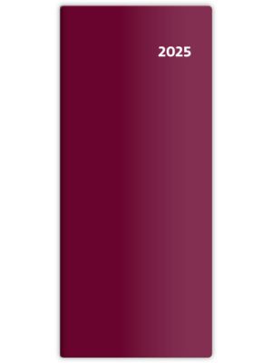 Mesačný diár Torino bordó