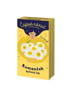 Čaj LEROS bylinný Čajová náruč rumanček 20 x 1 g