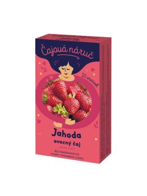 Čaj LEROS ovocný Čajová náruč jahoda 20 x 1 g