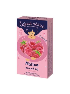 Čaj LEROS ovocný Čajová náruč malina 20 x 1 g