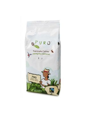 Káva Fairtrade Puro Fino zrnková 1 kg