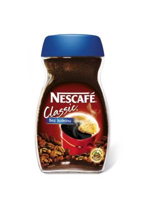 Káva NESCAFÉ CLASSIC bez kofeínu instantná 100 g