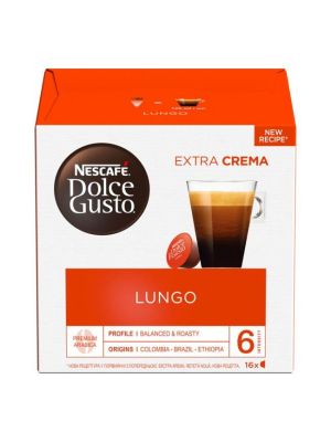 Kávové kapsule DOLCE GUSTO Caffé Lungo (16 ks)