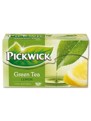 Čaj PICKWICK zelený s citrónom 20 x 2 g