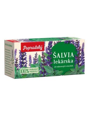 Čaj BOP bylinný šalvia lekárska 20 x 1,5 g