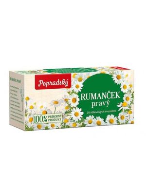 Čaj BOP bylinný rumanček pravý 20 x 1,5 g
