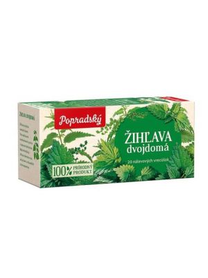 Čaj BOP bylinný žihľava dvojdomá 20 x 1,5 g