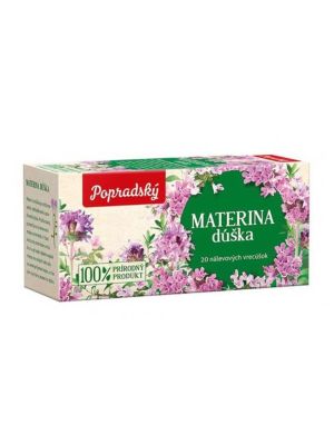 Čaj BOP bylinný materina dúška 20 x 1,5 g