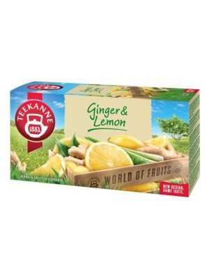 Čaj TEEKANNE ovocný Ginger & Lemon 35 g