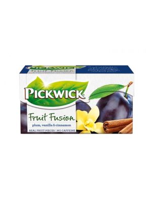Čaj PICKWICK slivky s vanilkou a škoricou 20 x 2 g