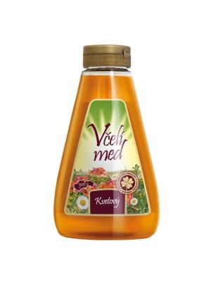 Med včelí MEDAS kvetový s dávkovačom 500 g.