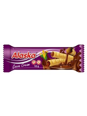 Trubičky Alaska plnené kakaovým krémom 18 g