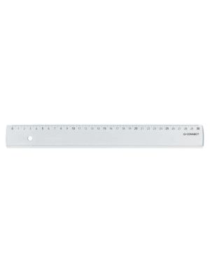 Pravítko Q-CONNECT 30cm transparentné