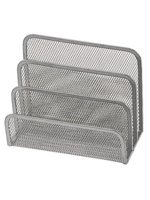 Drôtený stojan na listy 170x135x83mm strieborný