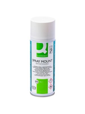 Lepidlo v spreji Q-CONNECT Quick Mount 400ml nepermanentné