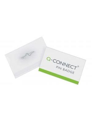 Visačka so špendlíkom Q-Connect 90x54mm 50ks
