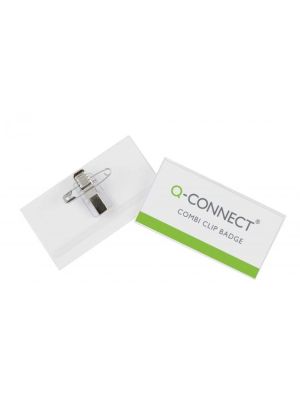 Visačka štipec+špendlík Q-Connect 90x54mm 50ks