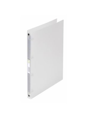 Zakladač 4-krúžkový Q-Connect celoplastový 1,6cm transparentný mliečny