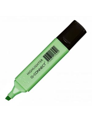 Zvýrazňovač Q-CONNECT pastel zelený