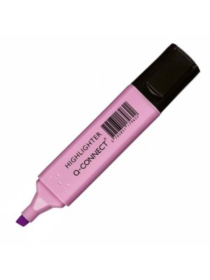 Zvýrazňovač Q-CONNECT pastel fialový