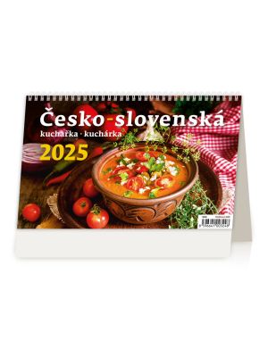 Kalendár Česko-slovenská kuchárka