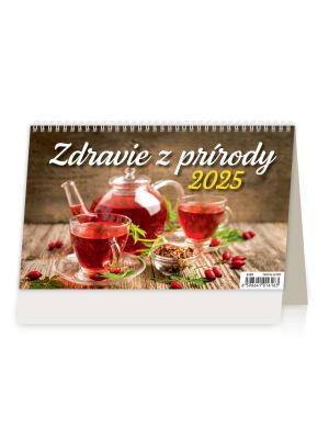 Stolový kalendár Zdravie z prírody 2025