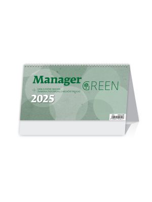 Kalendár Manager Green