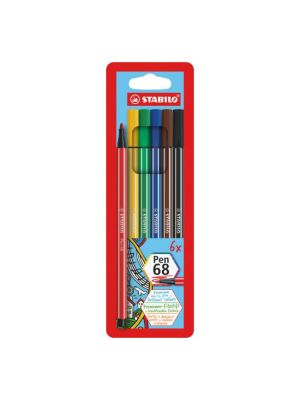 Sada popisovačov STABILO Pen 68/6S