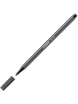 Popisovač STABILO Pen 68 čiernosivý