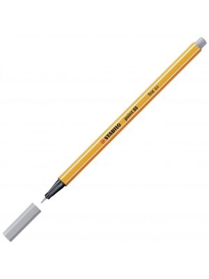 Liner STABILO Point 88 stredne sivý
