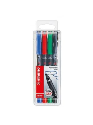 Sada popisovačov OHP STABILO universal F 842/4S