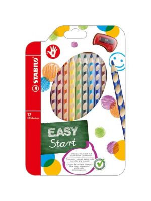 Drevené pastelky EASYcolors P 12sada