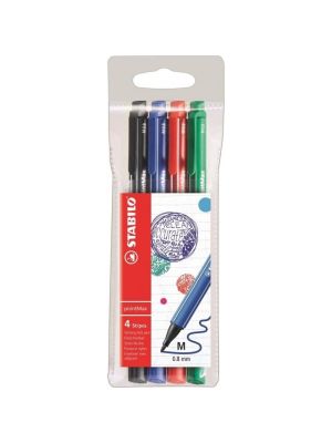 Sada popisovačov STABILO pointMax 4ks
