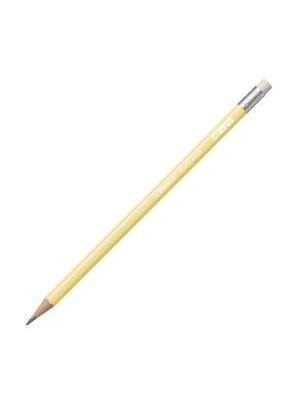 Ceruzka STABILO Swano Pastel HB s gumou pastel žltá