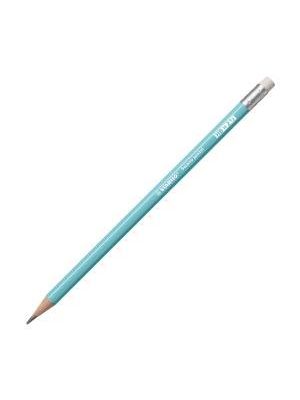 Ceruzka STABILO Swano Pastel HB s gumou pastel modrá