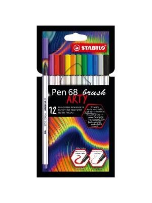 Sada STABILO Pen 68 Brush Arty 12ks