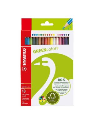 Farbičky STABILO GREENcolors 18ks