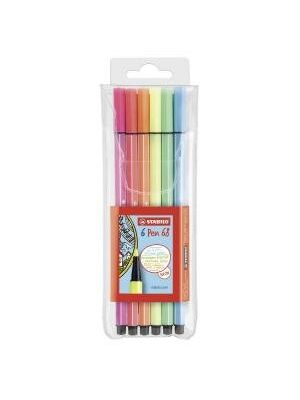 Sada STABILO Pen 68 neon 6 ks Púzdro