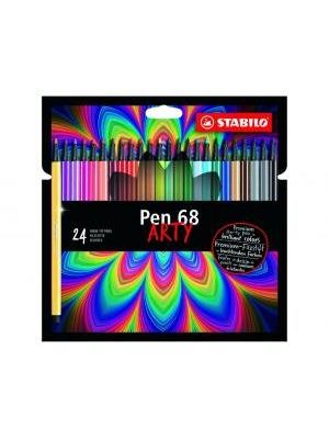 Sada popisovačov STABILO Pen 68/24S `ARTY`