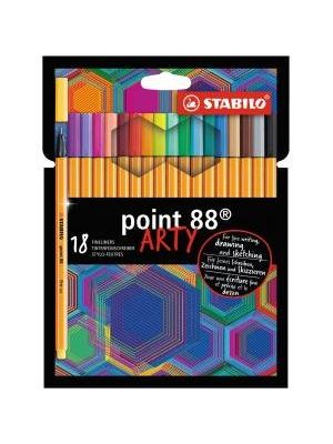 Sada linerov STABILO point 88/18S `ARTY`