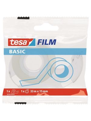 Lepiaca páska TESA basic 15 mm x 33 m s odvíjačom