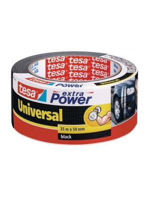 Textilná páska TESA silne lepiaca čierna 50mm x 25m
