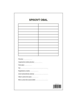 Spisový obal