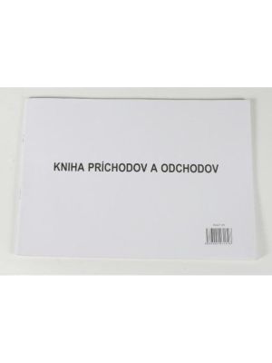 Kniha príchodov a odchodov A4 50 hárkov
