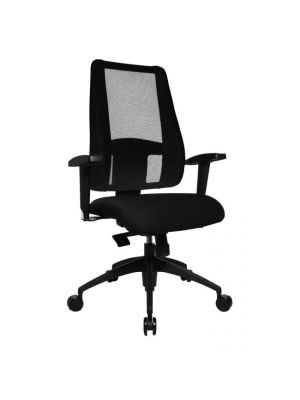 Kancelárska stolička LADY SITNESS DELUXE čierna