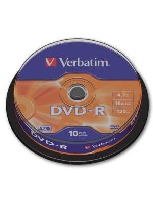 Verbatim DVD-R 16x cake10