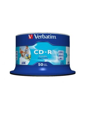 Verbatim CD-R printable cake 50 ks