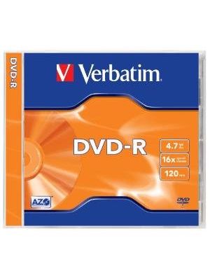 Verbatim DVD-R 16x klas.obal