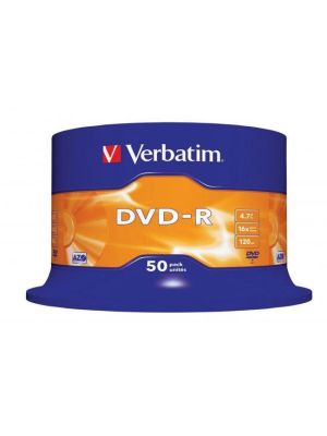 Verbatim DVD-R 16x 4,7GB cake 50 ks